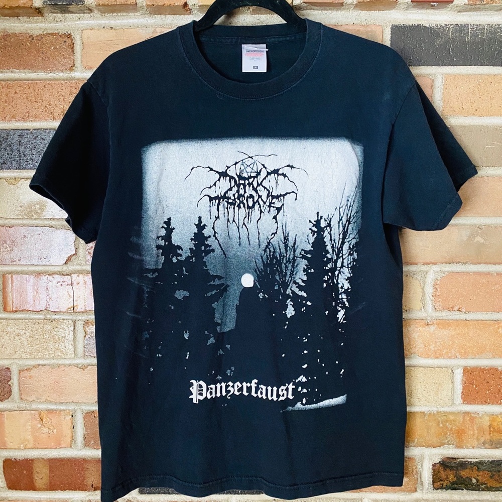 Vintage Darkthrone Panzerfaust Shirt black metal